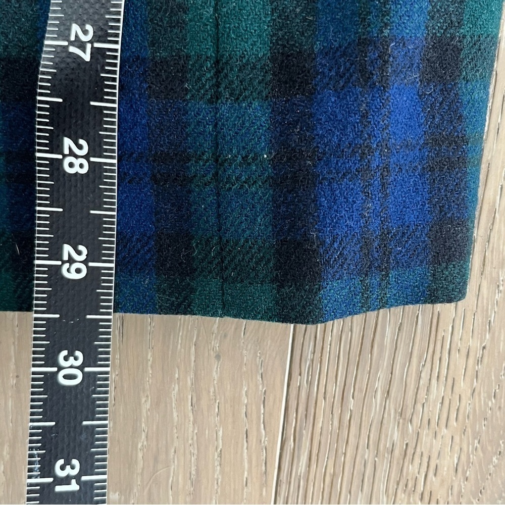Pendleton Vintage Wool Plaid Pea Coat - Picture 9 of 11